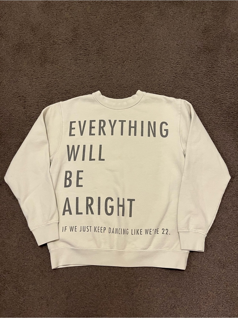 Taylor Swift Everything Will Be Alright Crewneck - Picture 2 of 5